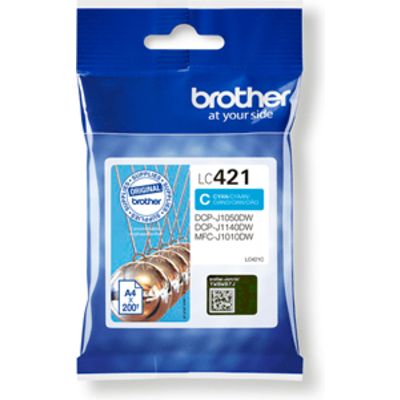 Brother LC-421C - Cyan - Cartouche d'encre