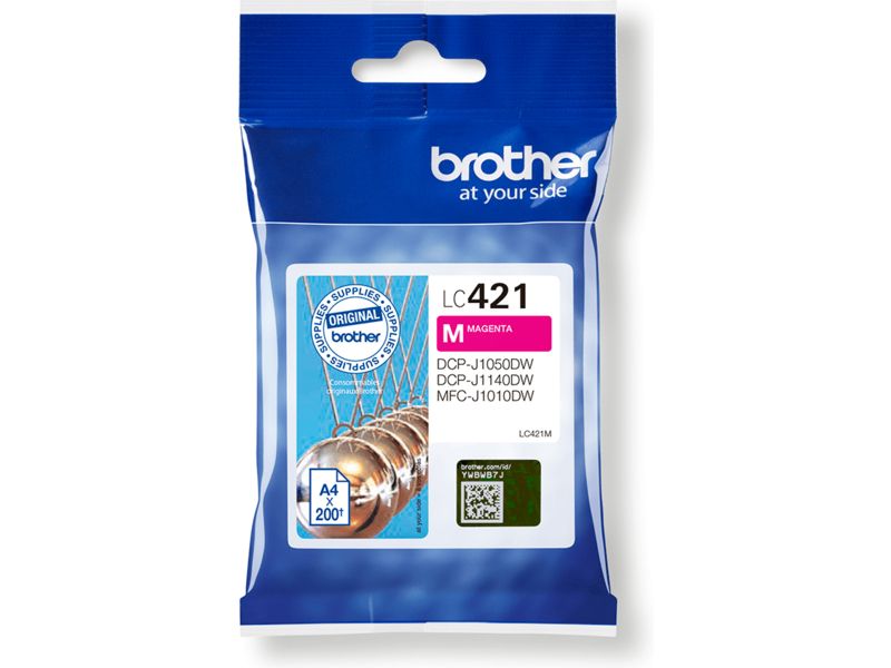 Brother LC-421M - Magenta - Cartouche d'encre