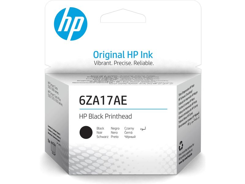 HP 6ZA17AE Printkop Zwart
