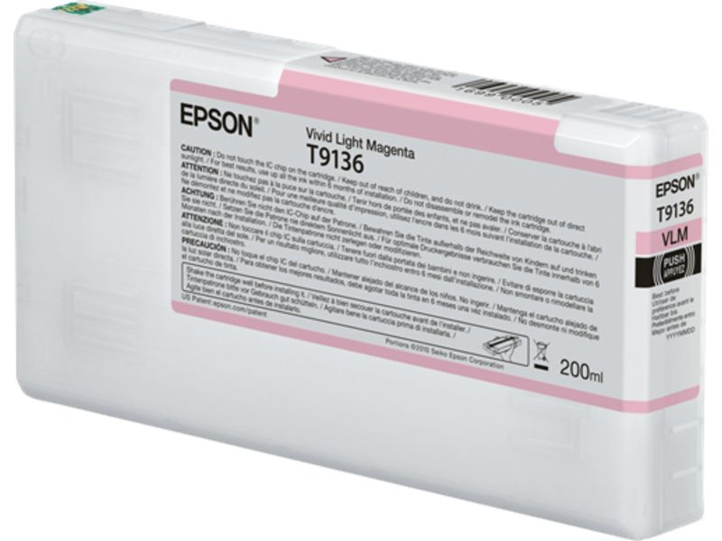 Epson T9136 Inktcartridge Licht-magenta