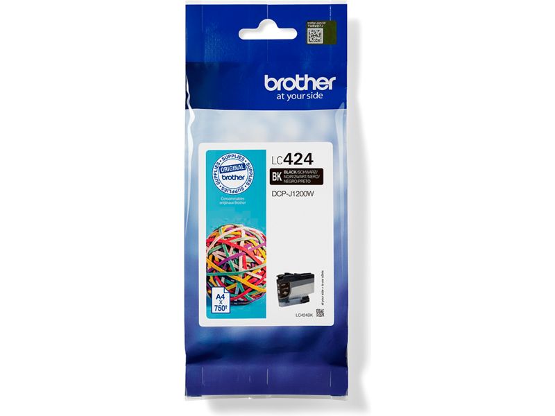 Brother LC-424BK Inktcartridge Zwart