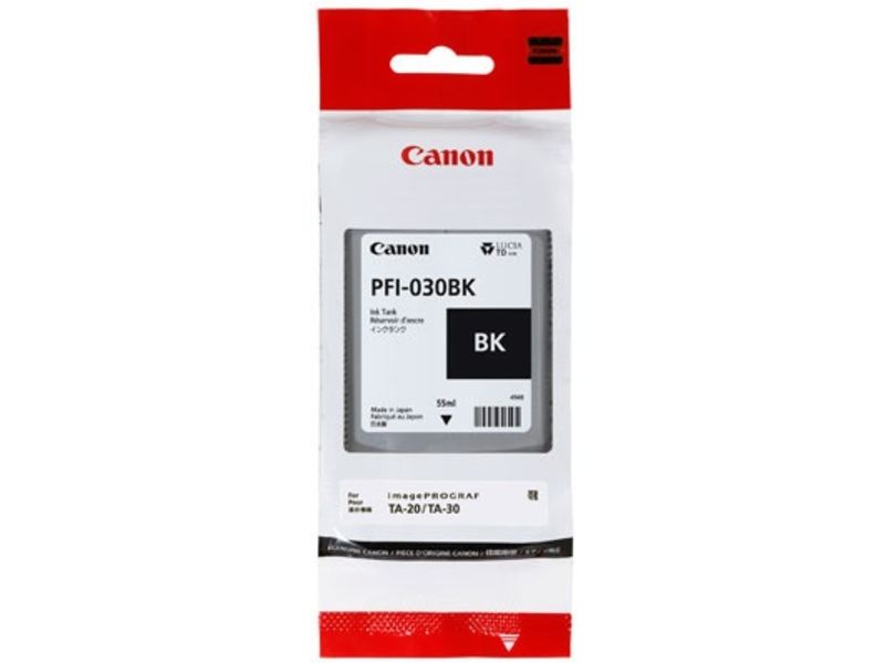 Canon PFI-030BK Inktcartridge Zwart