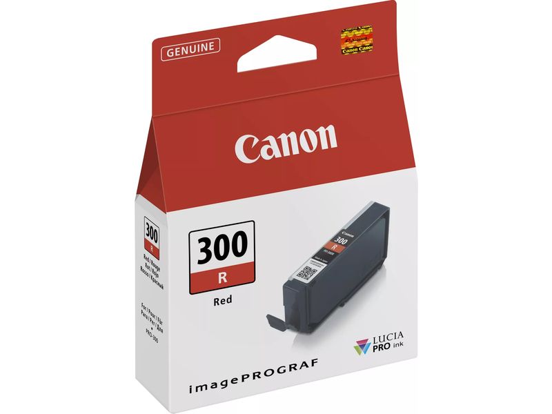 Canon PFI-300R Inktcartridge Rood