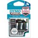 Dymo Durable 1978365 Ruban blanc sur noir (12 mm)