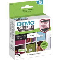 Dymo Durable 2112283 Etiquette Noir sur blanc (54 mm x 25mm)