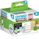 Dymo Durable 2112286 Étiquette Noir sur blanc (25 mm x 25 mm)