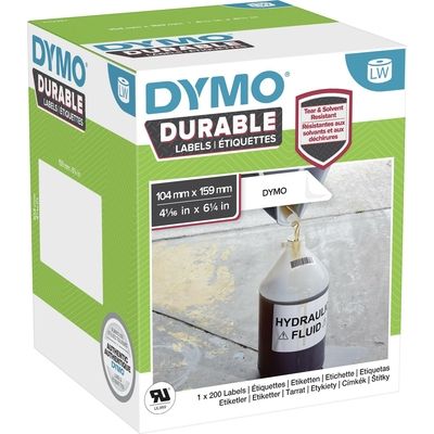 Dymo 2112287 - (159 mm x 104 mm) - Noir sur blanc - Étiquette