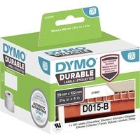 Dymo Durable 2112290 Étiquette Noir sur blanc