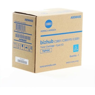 Konica Minolta A95W450 (TNP-49Y) - Cyan - Toner