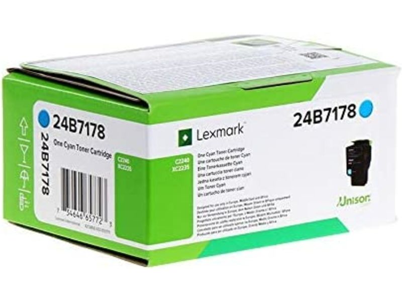 Lexmark 24B7178 Toner Cyaan