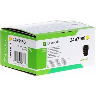 Lexmark 24B7180 - Jaune - Toner