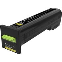 Lexmark 72K2XY0 - Jaune - Toner