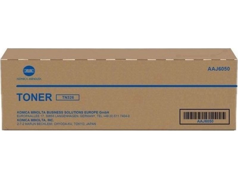 Konica Minolta AAJ6050 (TN-326K) Toner Zwart