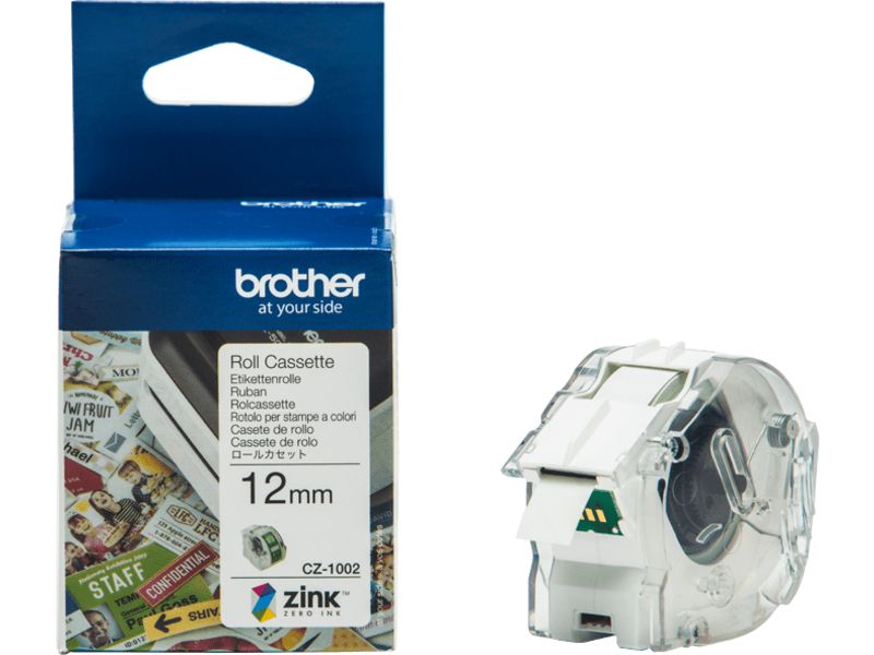 Brother CZ-1002 Etiket Overig op wit