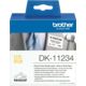 Brother DK- 11234 - Noir sur blanc - Étiquette