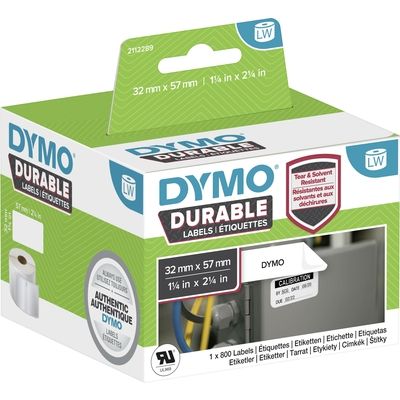 Dymo 1933084 - Noir sur blanc - Étiquette