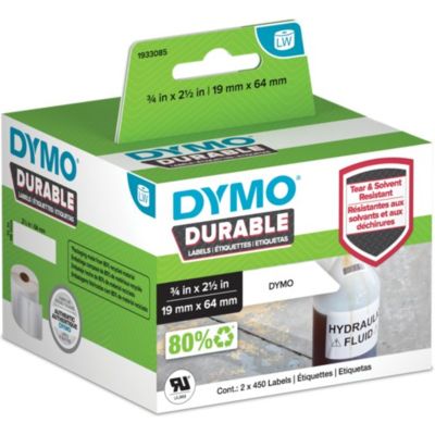 Dymo 1933085 (1933084) - Noir sur blanc - Étiquette