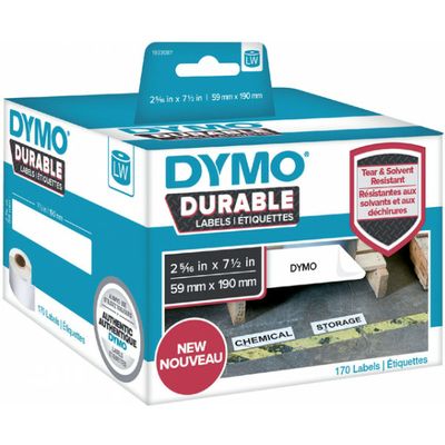 Dymo 1933087 - Noir sur blanc - Étiquette