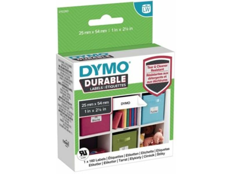 Dymo 1976411 Etiket Zwart op wit
