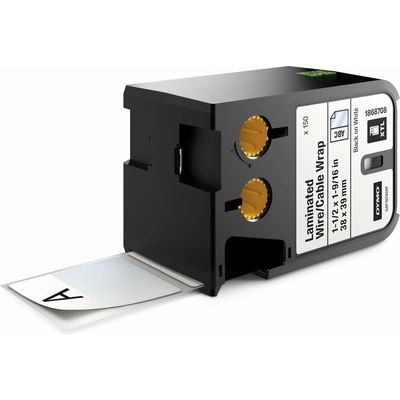 Dymo 1868708 - Noir sur blanc - Étiquette
