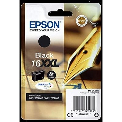 Epson 16XXL (C13T16814012) - Noir - Cartouche d'encre