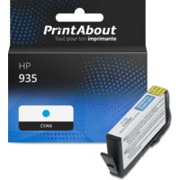 Cartouche compatible HP 935 (C2P20AE) - Cyan