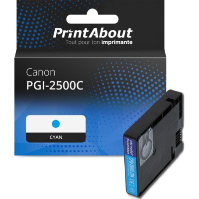 Cartouche compatible Canon PGI-2500C - Cyan