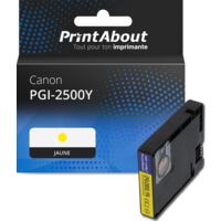 Cartouche compatible Canon PGI-2500Y - Jaune