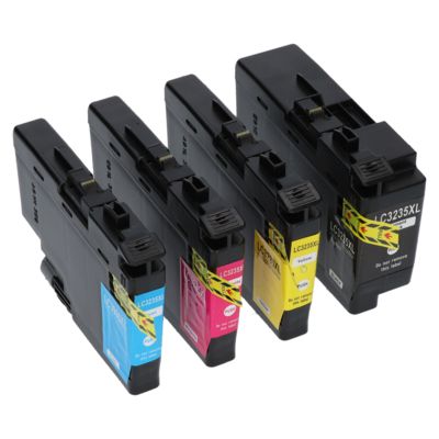 Cartouche compatible Brother LC-3235XL - Noir + 3 couleurs - Multipack