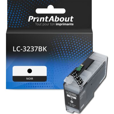 Cartouche compatible Brother LC-3237BK - Noir