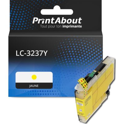 Cartouche compatible Brother LC-3237Y - Jaune
