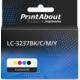 Cartouche compatible Brother LC-3237BK/C/M/Y - 4 couleurs - Multipack