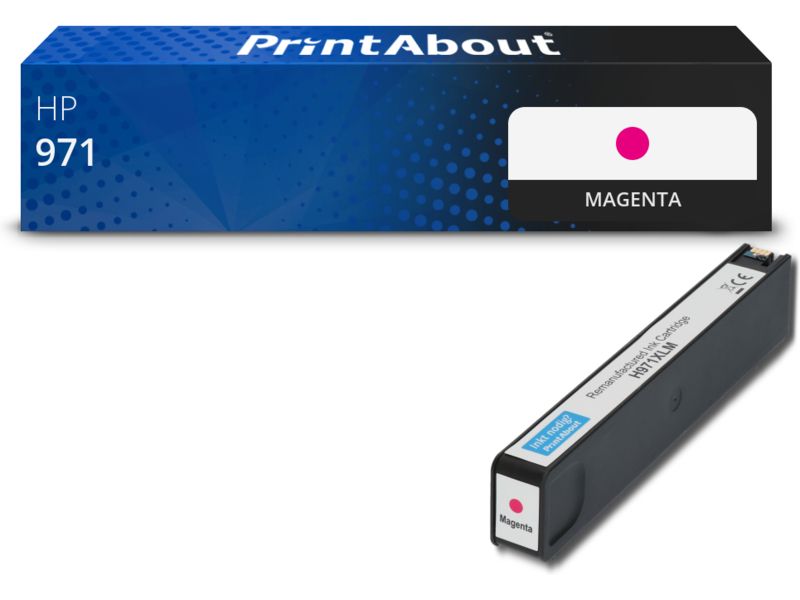 Cartouche compatible HP 971 (CN623AE) - Magenta