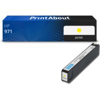 Cartouche compatible HP 971 (CN624AE) - Jaune