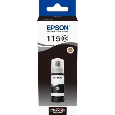 Epson 115 (C13T07C14A) - Noir - Cartouche d'encre