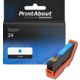 Cartouche compatible Epson 24 (C13T24224012) - Cyan