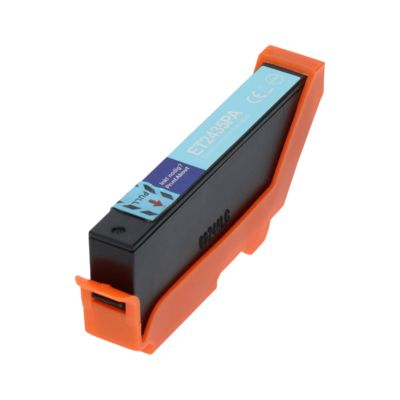 Cartouche compatible Epson 24 (C13T24254012) - Cyan clair