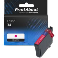Cartouche compatible Epson 34 (C13T34634010) - Magenta