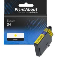 Cartouche compatible Epson 34 (C13T34644010) - Jaune