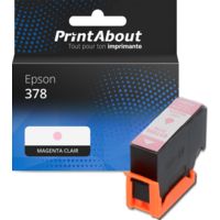 Cartouche compatible Epson 378 (C13T37864010) - Magenta clair