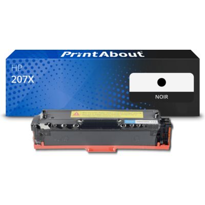 Toner compatible HP 207X (W2210X) - Noir - Grande capacité
