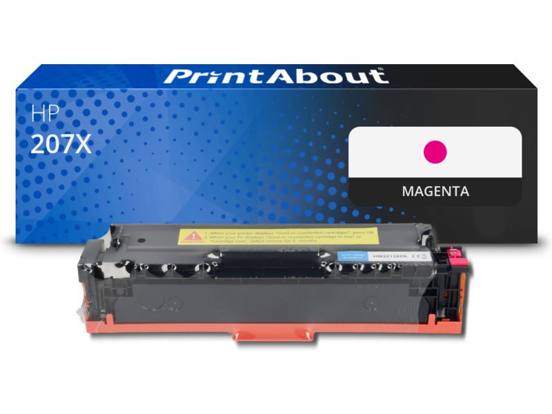 Toner compatible HP 207X (W2213X) - Magenta - Grande capacité