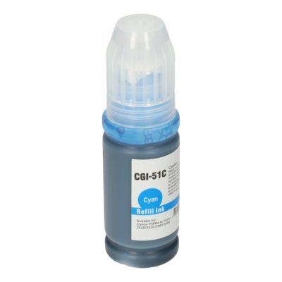 Cartouche compatible Canon GI-51C - Cyan