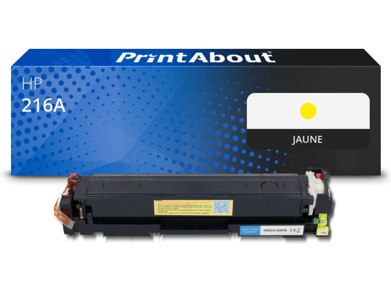 Toner compatible HP 216A (W2412A) - Jaune