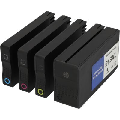 Cartouche compatible HP 963XL (6ZC70AE) - 4 couleurs - Grande capacité - Multipack