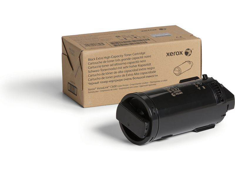 Xerox Cartouche de toner Noir de Très haute capacité Imprimante couleur VersaLink C600 (16900 pages) - 106R03923