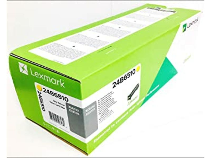 Lexmark 24B6510 (24B650) Toner Geel