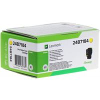Lexmark 24B7184 - Jaune - Toner