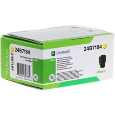 Lexmark 24B7184 - Jaune - Toner