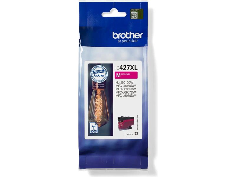 Brother LC-427XLM Inktcartridge Magenta Hoge capaciteit